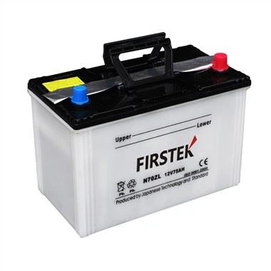 N70ZL 12V 75AH JIS droog opgeladen autoaccu