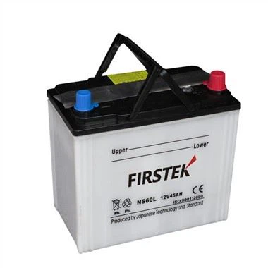 NS60LS 12V 45AH JIS droog opgeladen autoaccu